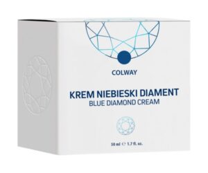 Krem Niebieski Diament od Colway opakowanie