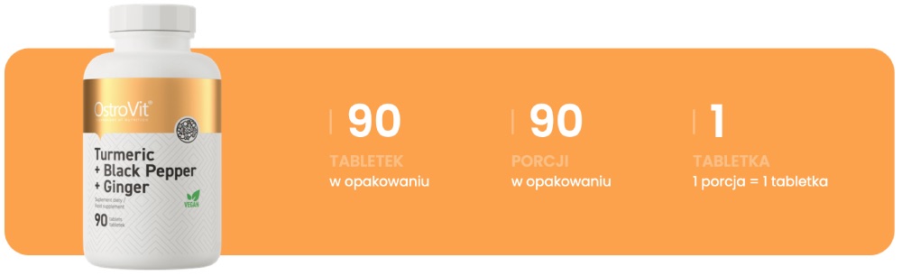 Suplement kurkuma czarny pieprz imbir - stosowanie