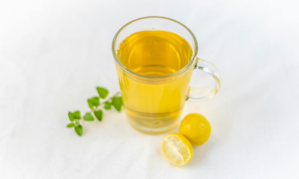 napój z cytryną