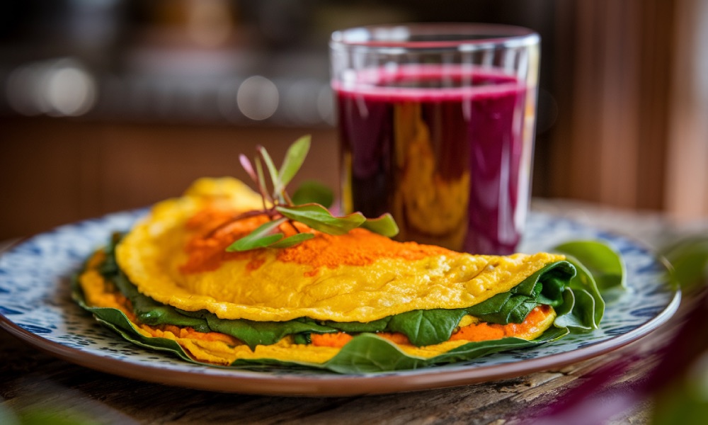 omlet i sok z buraka