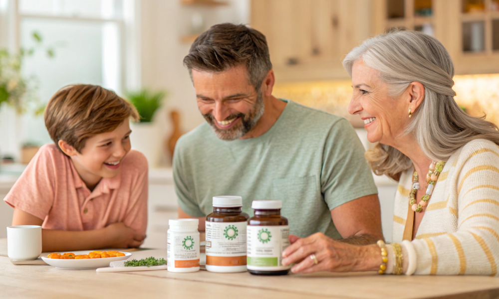 suplementy, rodzina