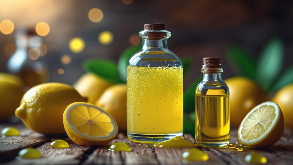 olejek rycynowy i cytryny