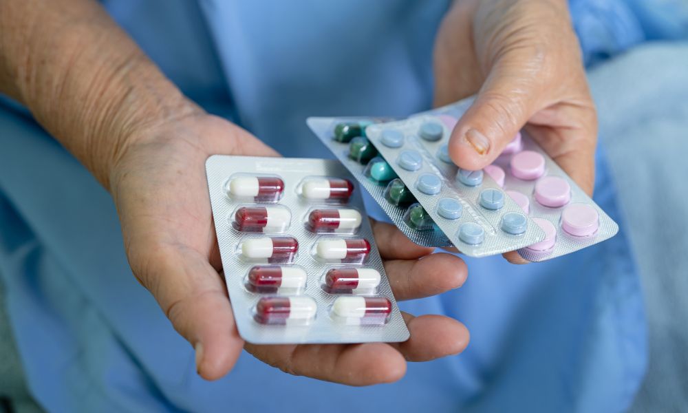 Blistry z tabletkami