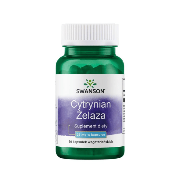 cytrynian żelaza od Swanson