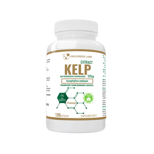 Kelp Jod Naturalny od Progress Labs