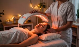 Zabieg kosmetyczny: terapia czerwonym światłem