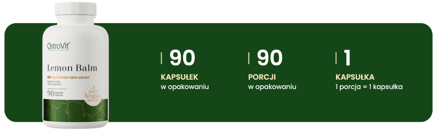 liść melisy ostrovit dane