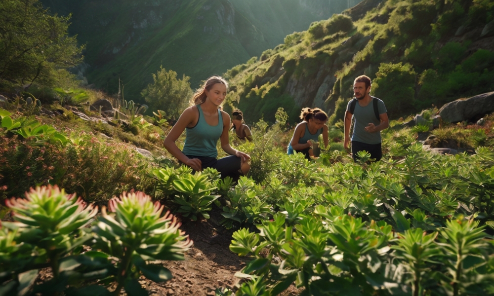 Różeniec górski w naturalnym środowisku