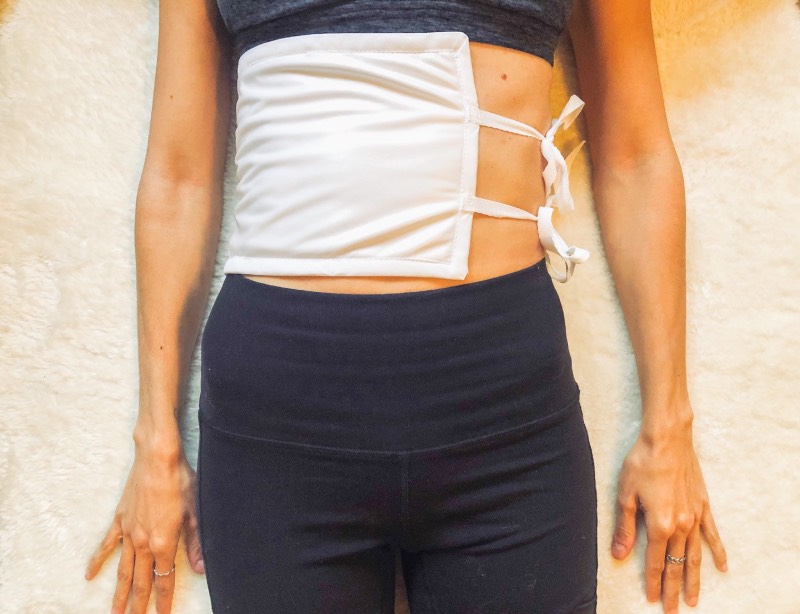 okład z oleju rycynowego