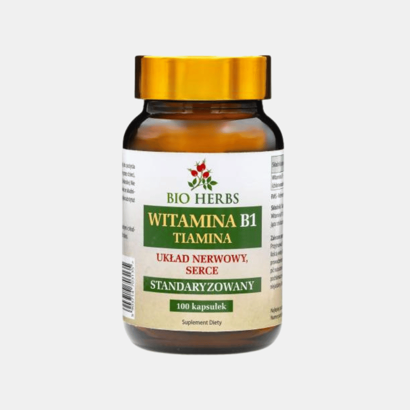 Witamina B1 tiamina bio herbs