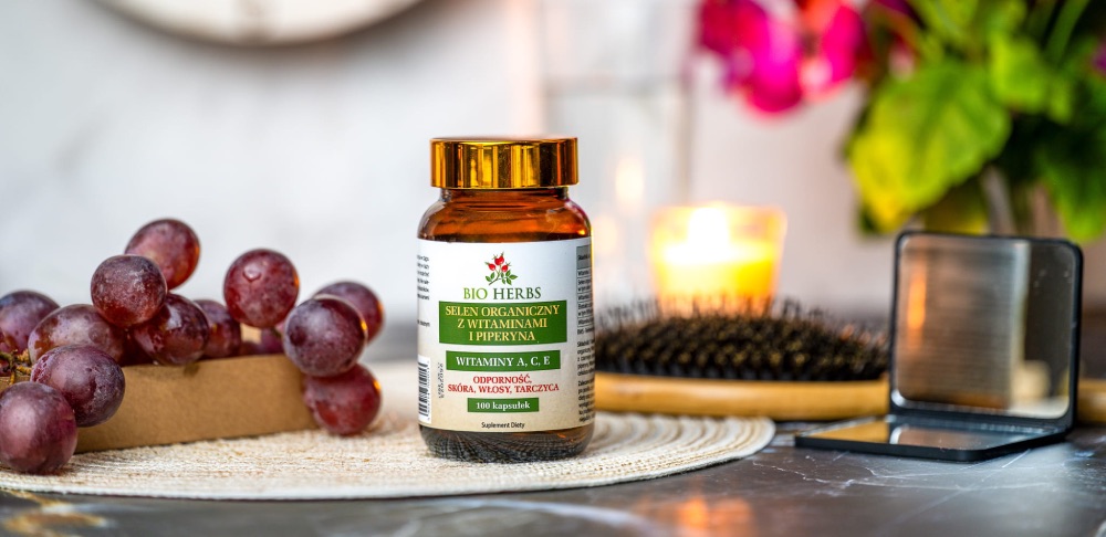 Selen Organiczny z Witaminami i pieperyną od Bio-Herbs