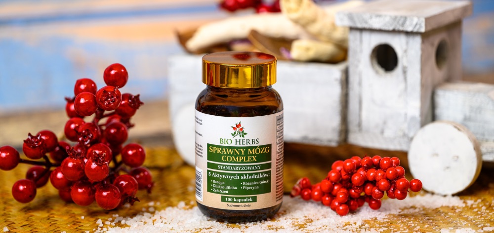 Sprawny Mózg -suplement od Bio-Herbs