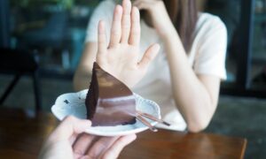 Odmawianie słodyczy, grafika do artykułu jak przestać jeść słodycze