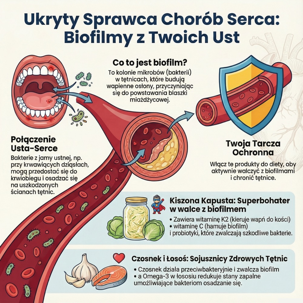 czym jest biofilm - infografika