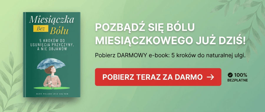 baner pobierz bezpłatny ebook na temat pozbywania się bólu w czasie miesiączki