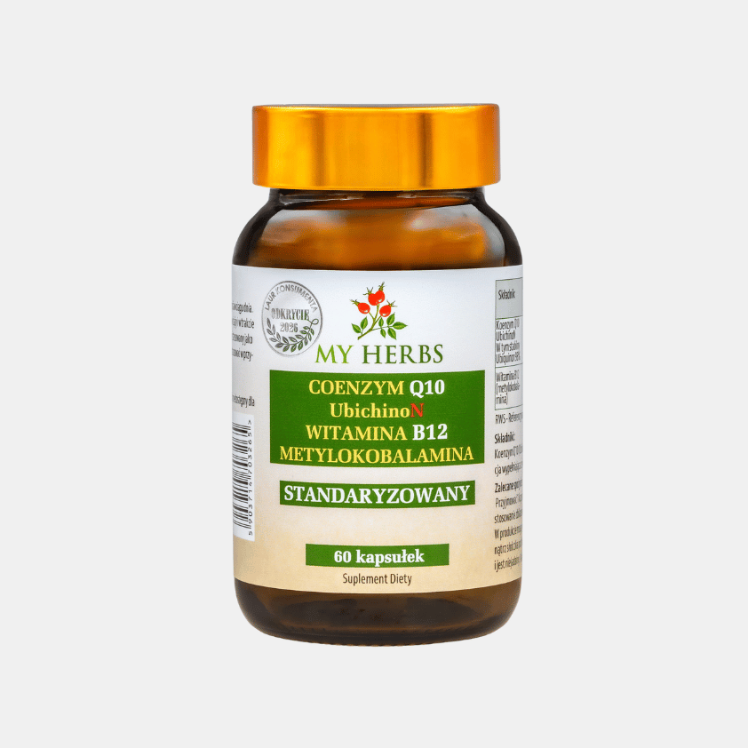 COENZYM Q10 UBICHINON i WIT. B12 od My Herbs