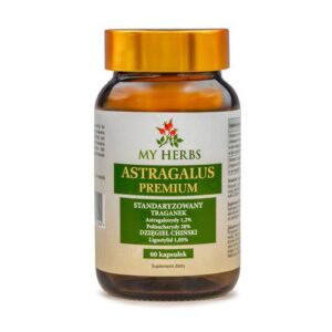 Astragalus - Traganek Błoniasty i Dzięgiel Chiński 60 kaps. - My Herbs