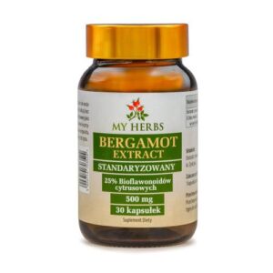 Ekstrakt z Bergamotki 25% Bioflawonoidów 30 kaps. - My Herbs