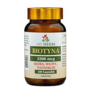 Biotyna 2500 mcg - My Herbs, 100 kapsułek