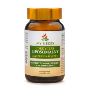 CORDYCEPS LIPOSOMALNY EKSTRAKT STANDARYZOWANY - My Herbs, 60 kaps.