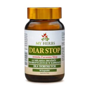 Diar Stop Probiotyk - Zemsta Faraona 60 kaps. - My Herbs