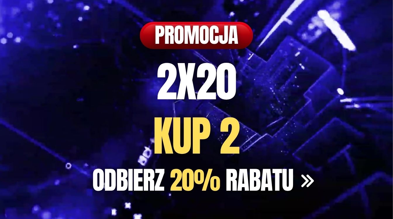 Promocja - kup 2, otrzymaj 20% rabatu