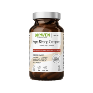 Hepa Strong Complex+ Biowen - Kompleksowe wsparcie wątroby, 90 kapsułek