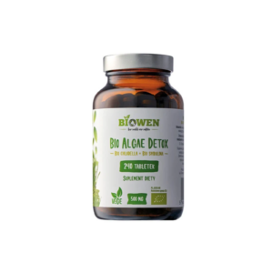 Bio Algae Detox - Spirulina i Chlorella w tabletkach - Biowen, 240 tabletek