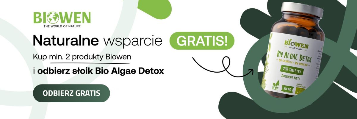 Promocja Bio Algae od Biowen - baner