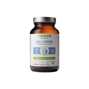 ADEK Complex Biowen - Witaminy A, D3, E i K2 w oleju MCT, 90 kapsułek