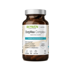 EnzyMax Complex+ - Biowen, 90 kapsułek z enzymami trawiennymi DigeZyme® i probiotykami