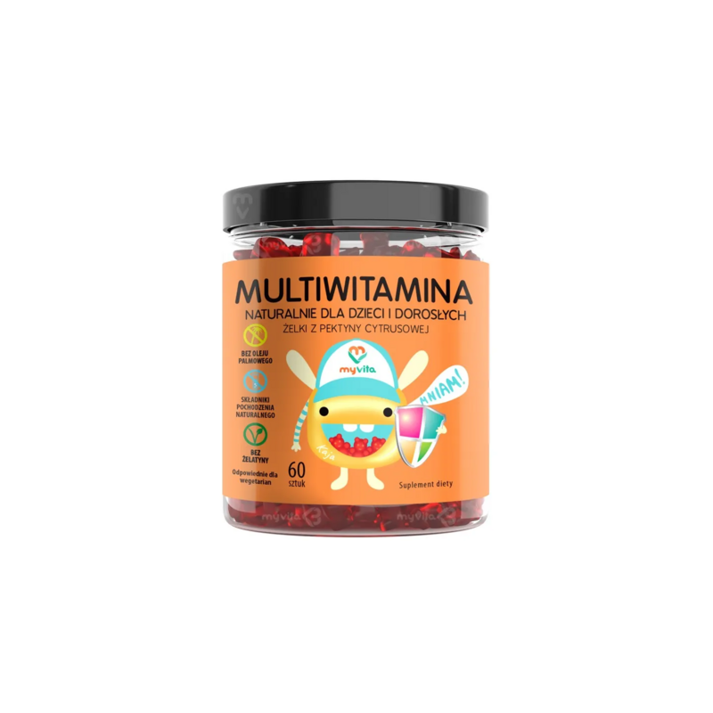 MULTIWITAMINA Żelki MyVita 60 szt
