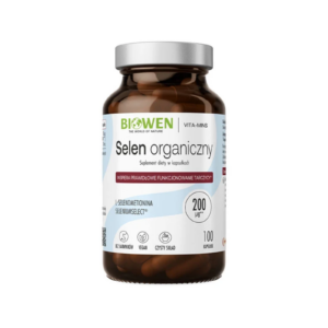 Selen organiczny Biowen 200 µg - 100 kapsułek